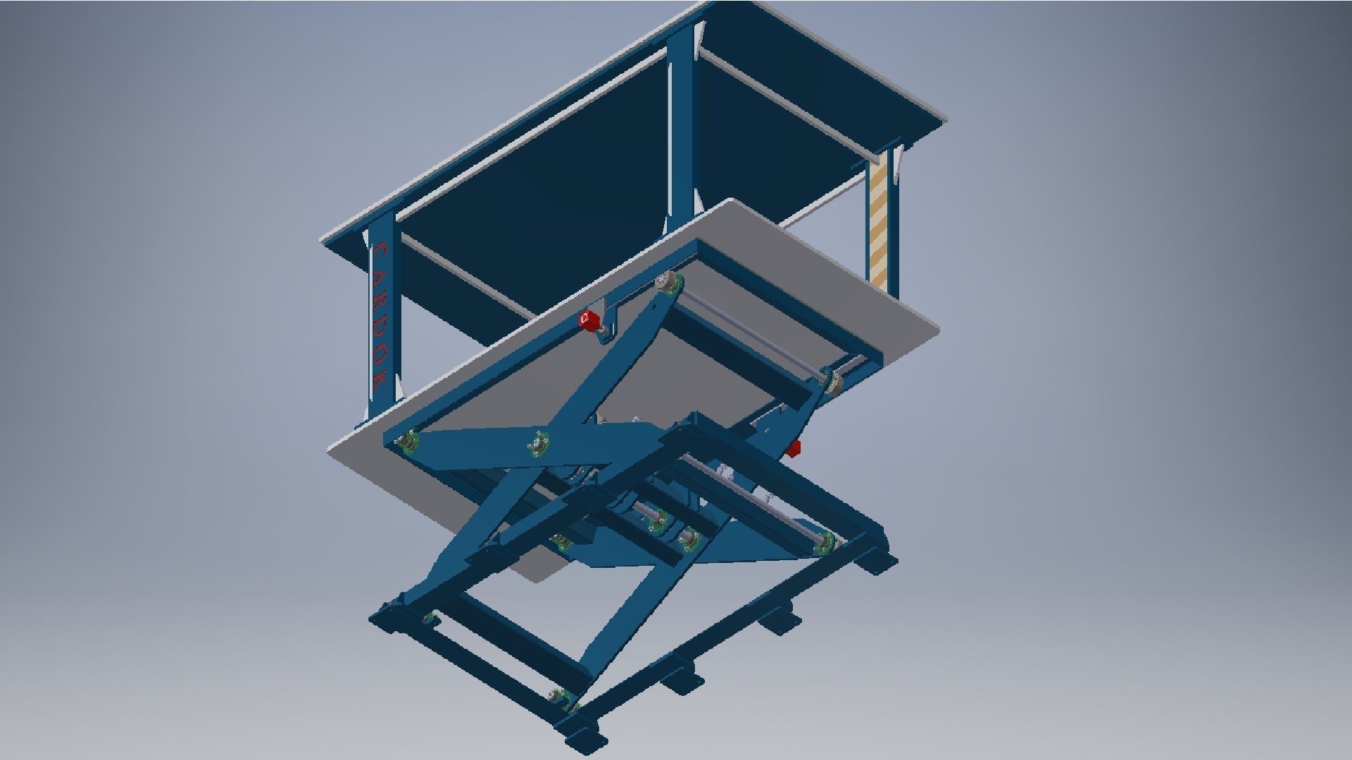 Scissor Lift Cardok Multi Double your space 3D model_18