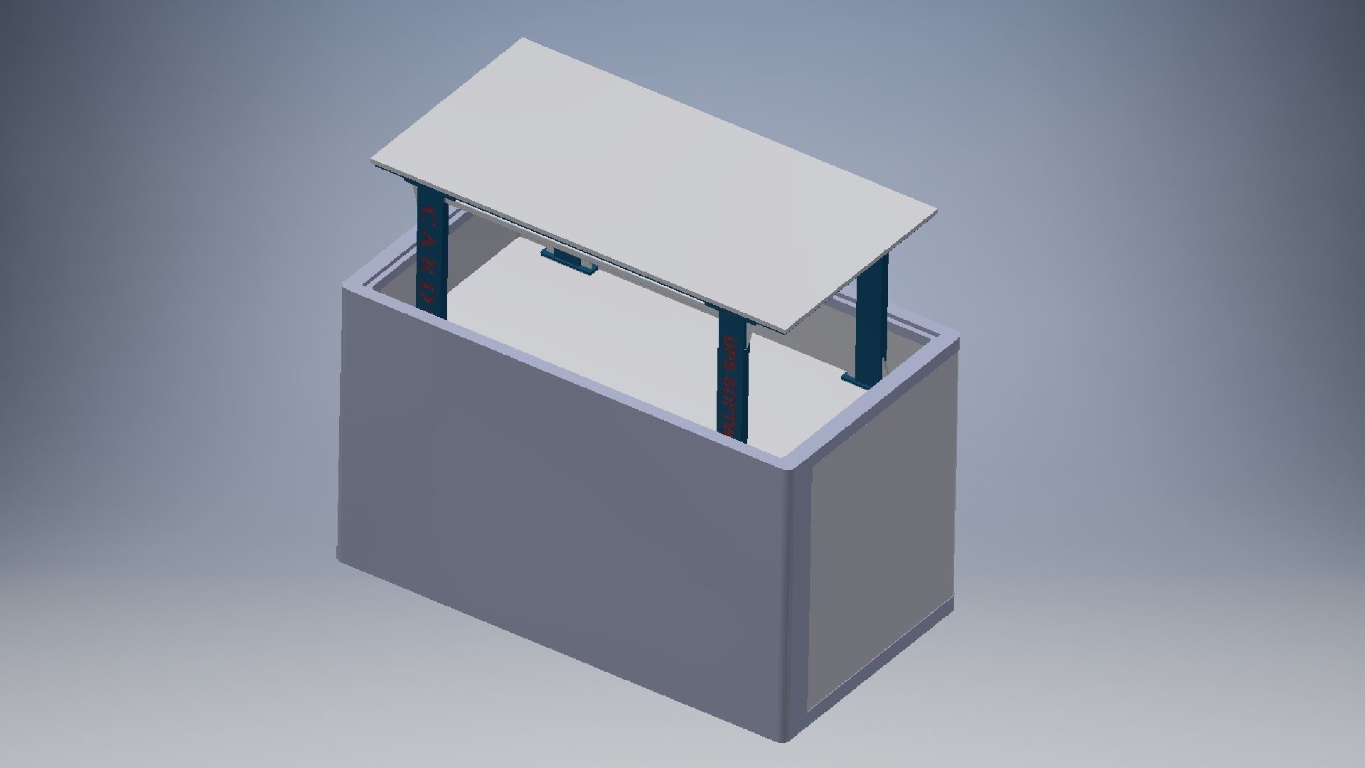 Scissor Lift Cardok Multi Double your space 3D model_12