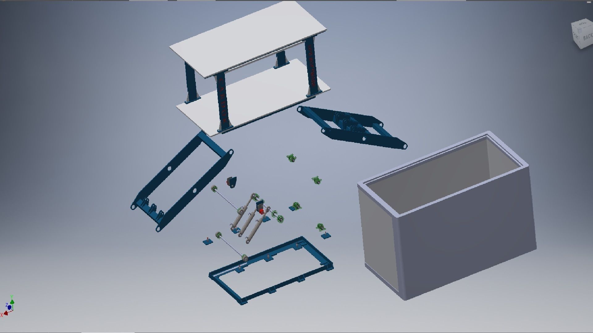 Scissor Lift Cardok Multi Double your space 3D model_16