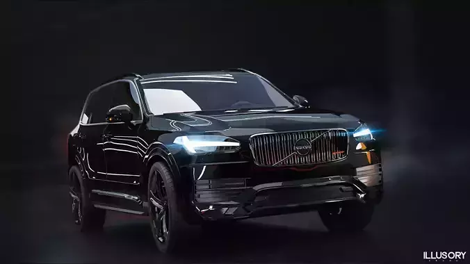 Volvo XC90 3D model