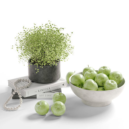 Decorative Set 08 3D model