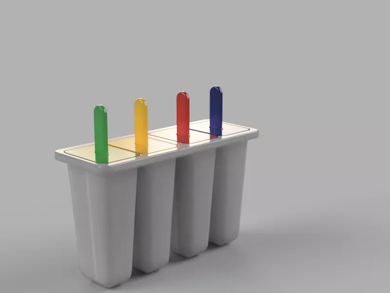 Popsicle Mold 3D print model