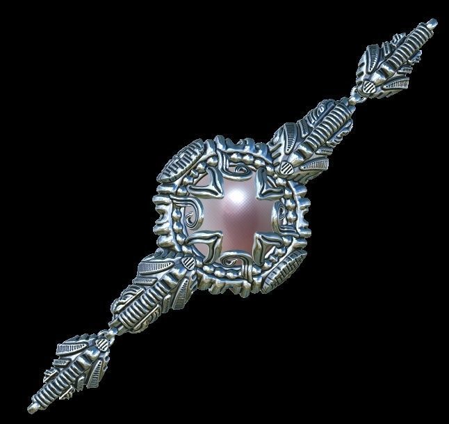 Designer Bracelet and Chain 3D print model_2