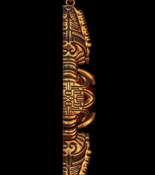 Designer Bracelet and Chain 3D print model_7