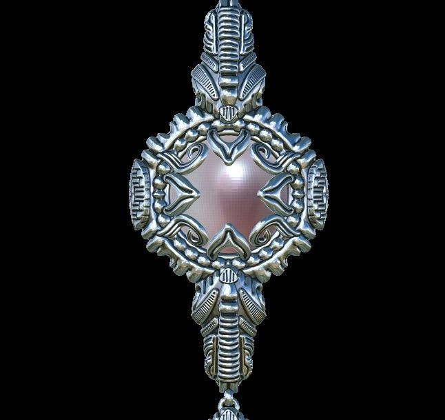 Designer Bracelet and Chain 3D print model_1