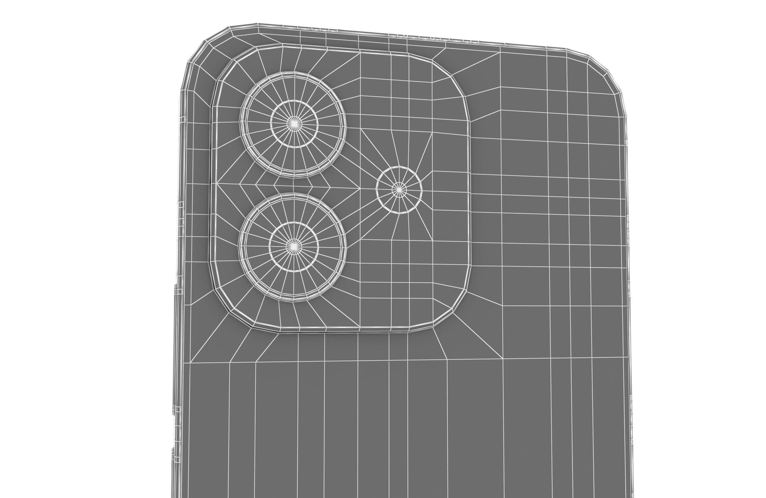 Honor X60i Cloud Blue 3D model_20