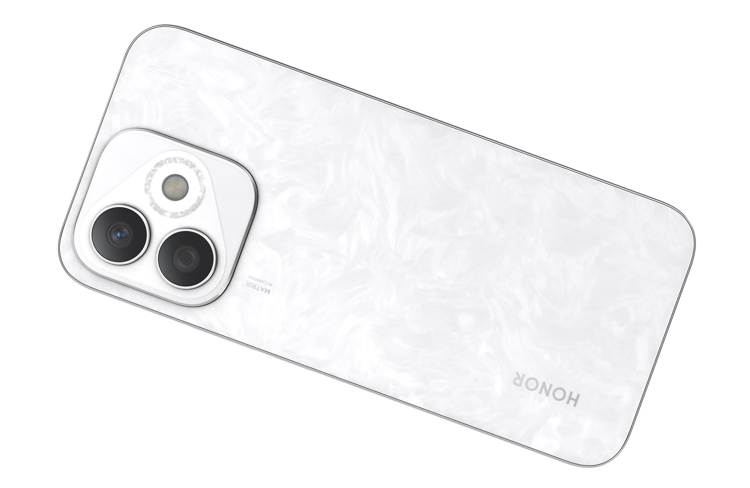 Honor X60i Moon Shadow White 3D model_11