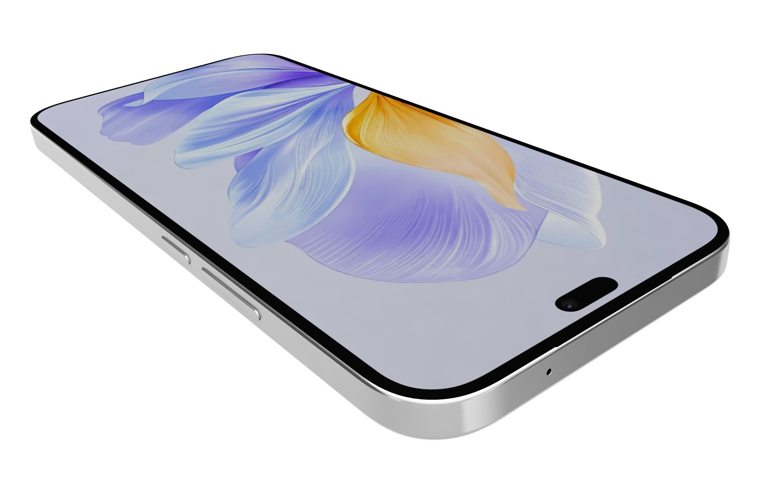 Honor X60i Moon Shadow White 3D model_13