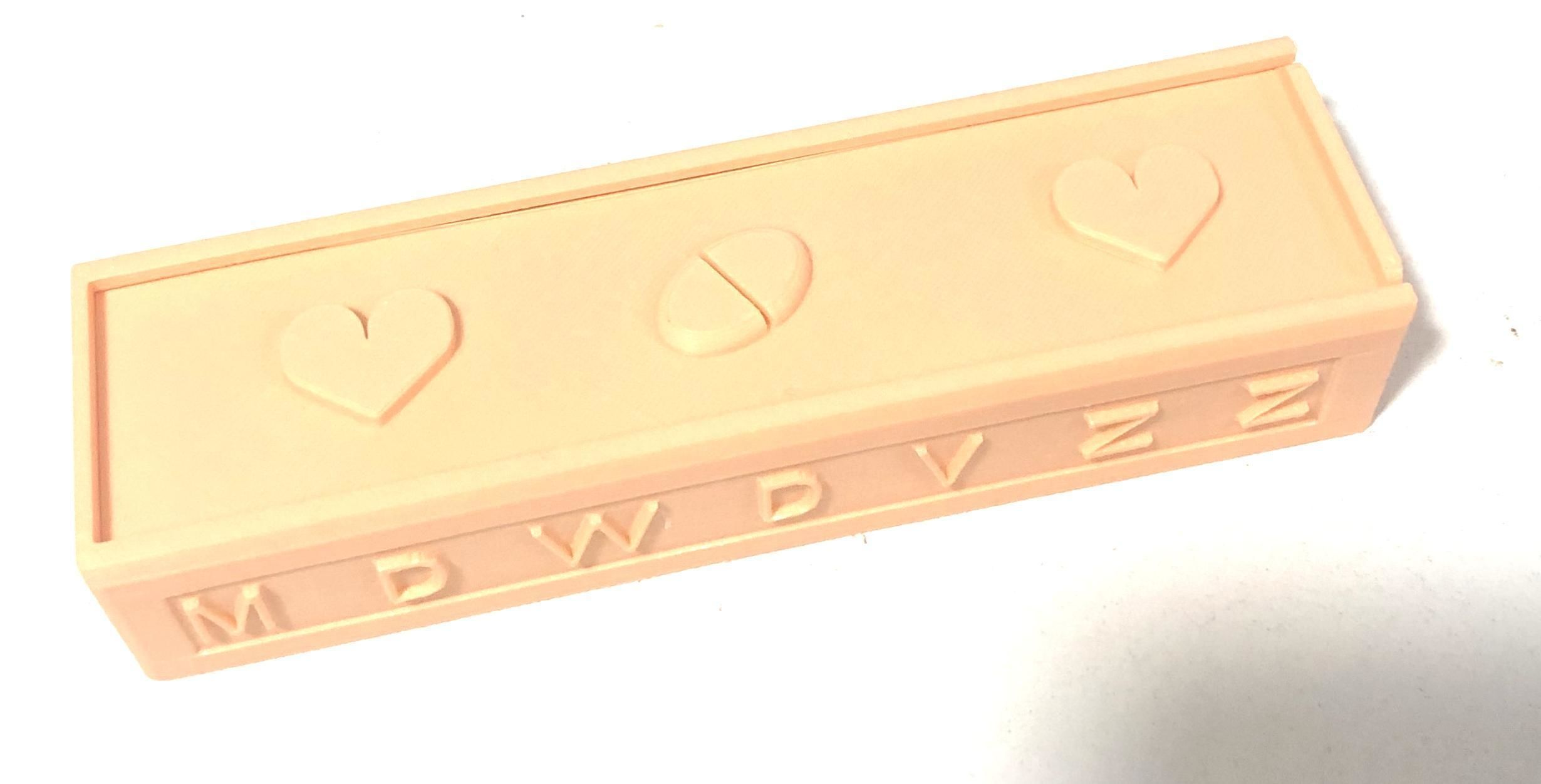 pill box larger more convenient righthanded 3D print model_4