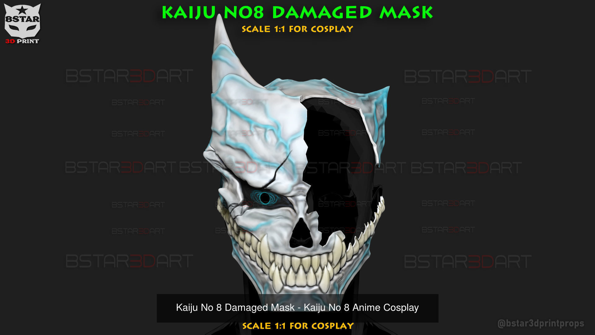Kaiju no8 Collection Masks - Halloween Cosplay _5