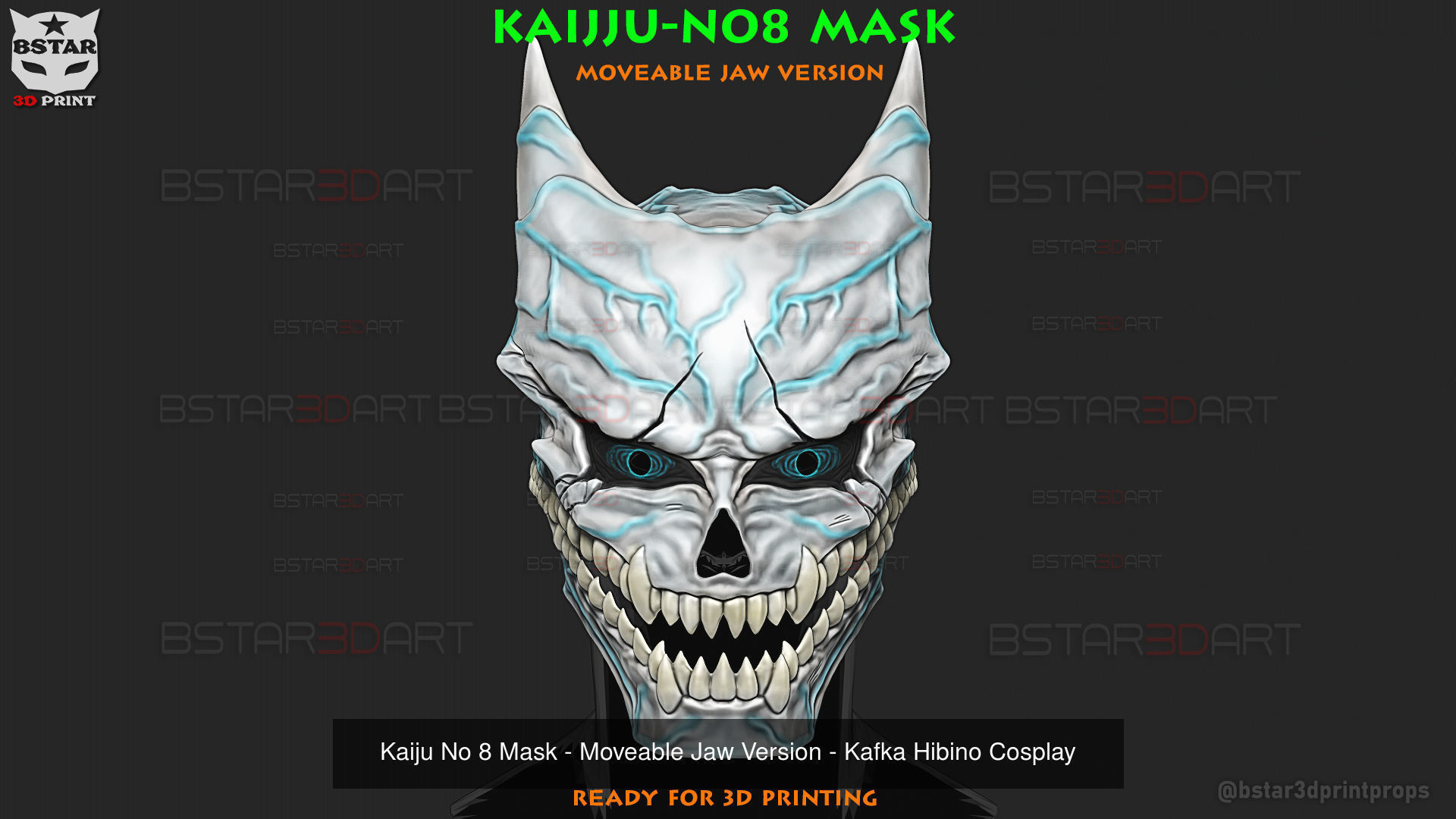 Kaiju no8 Collection Masks - Halloween Cosplay _2