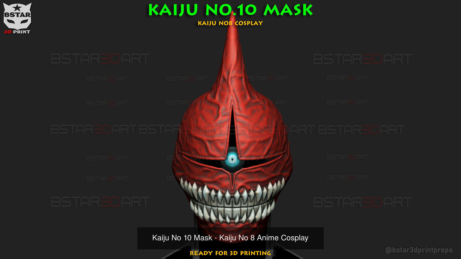 Kaiju no8 Collection Masks - Halloween Cosplay _4