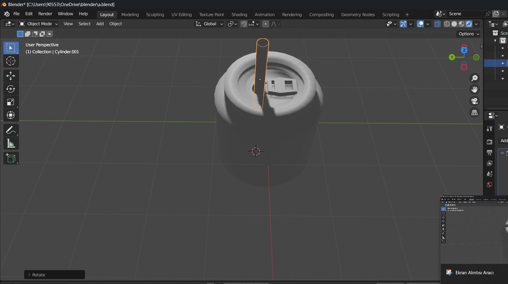 Blender Cute Can Free 3D model_3