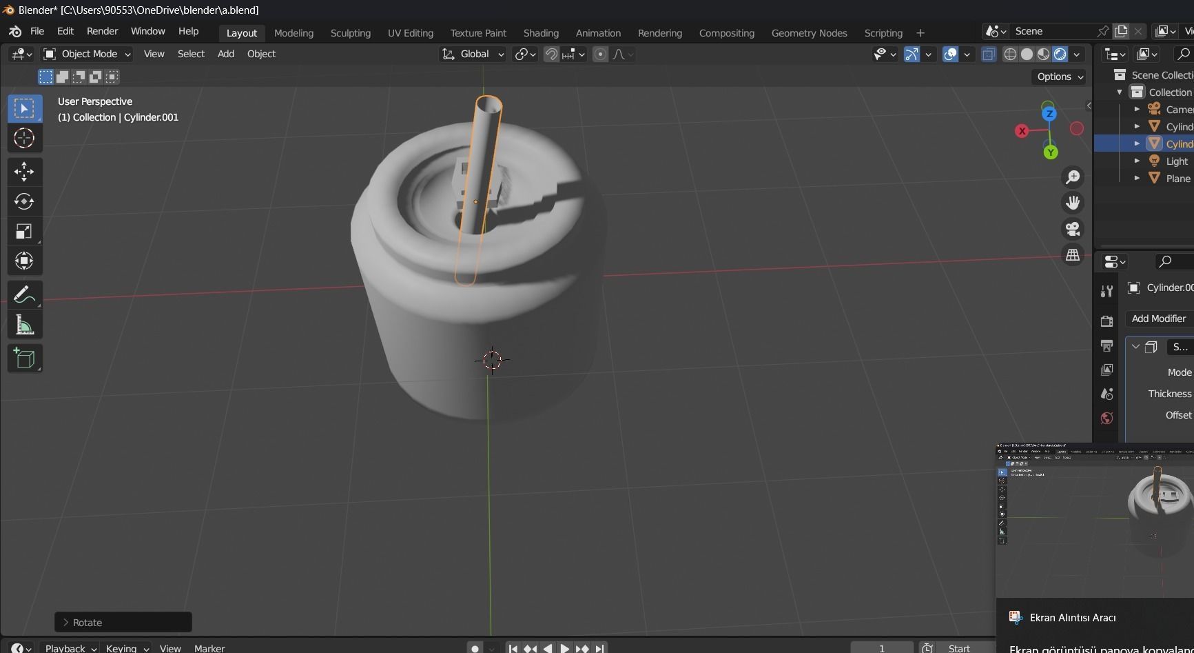 Blender Cute Can Free 3D model_4