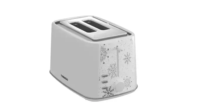 Tornado Toaster  Low-poly 3D model