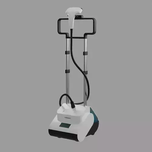 Tornado Stand Steam Black Low-poly 3D model