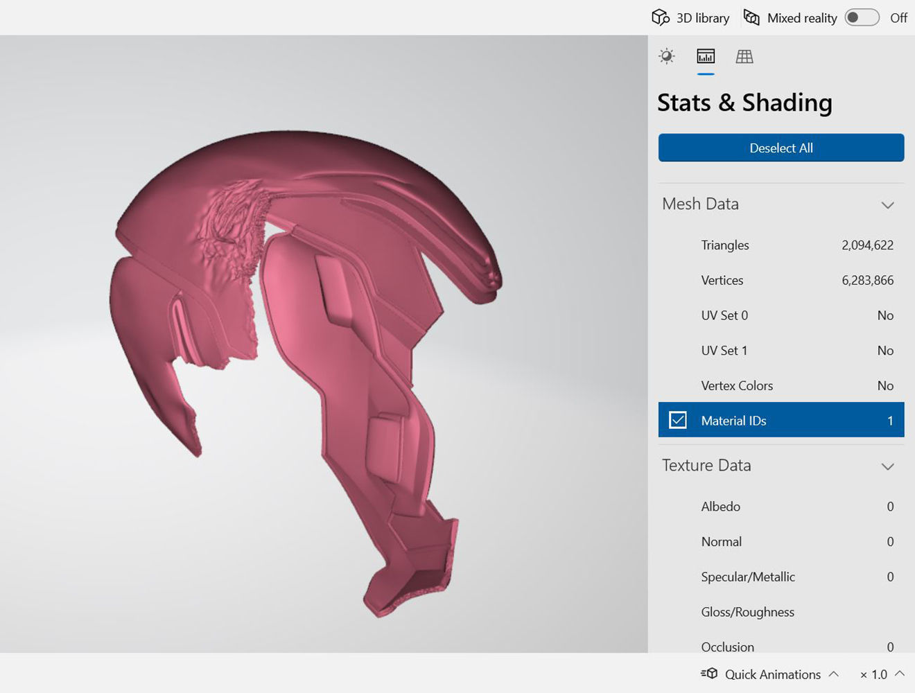 Iron Man Mark L MK 50 Damaged Smashed Helmet Endgame 3D print model_9