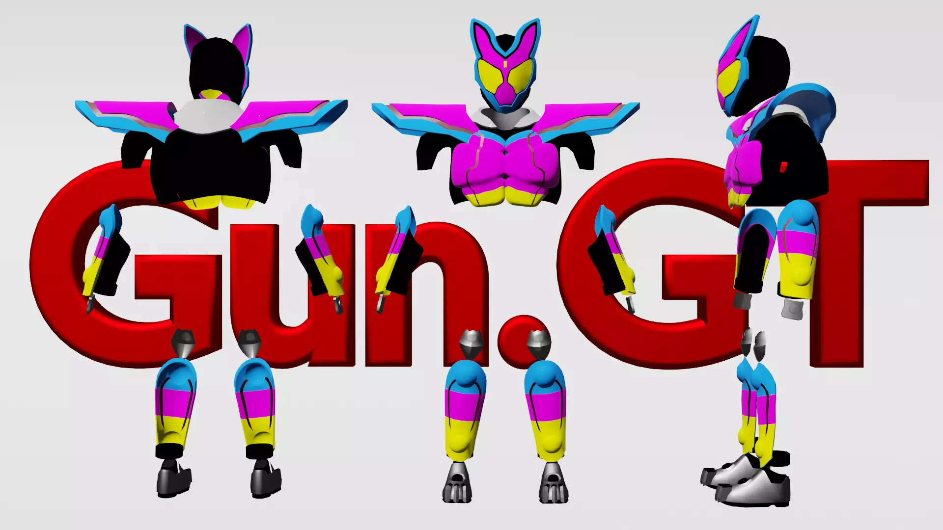 Kamen Rider Gavv By GunGt Free 3D print model_0