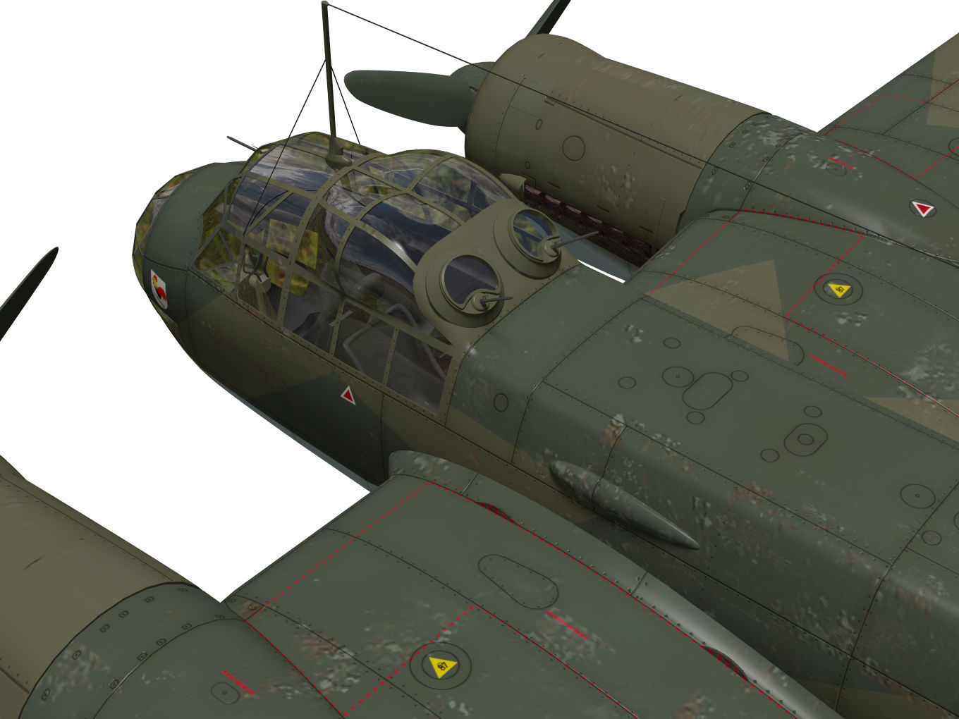 Junkers Ju 88 A-4 3D model_5