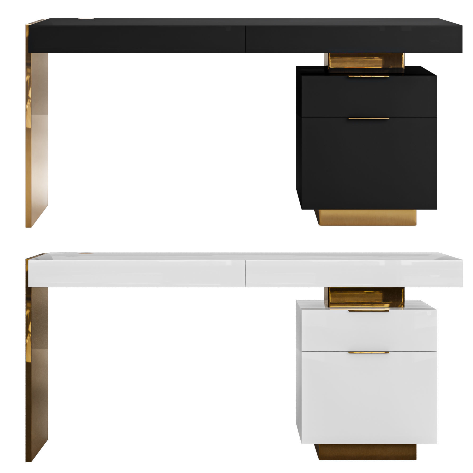 Arlo Desk by Rove Concepts 3D model_3