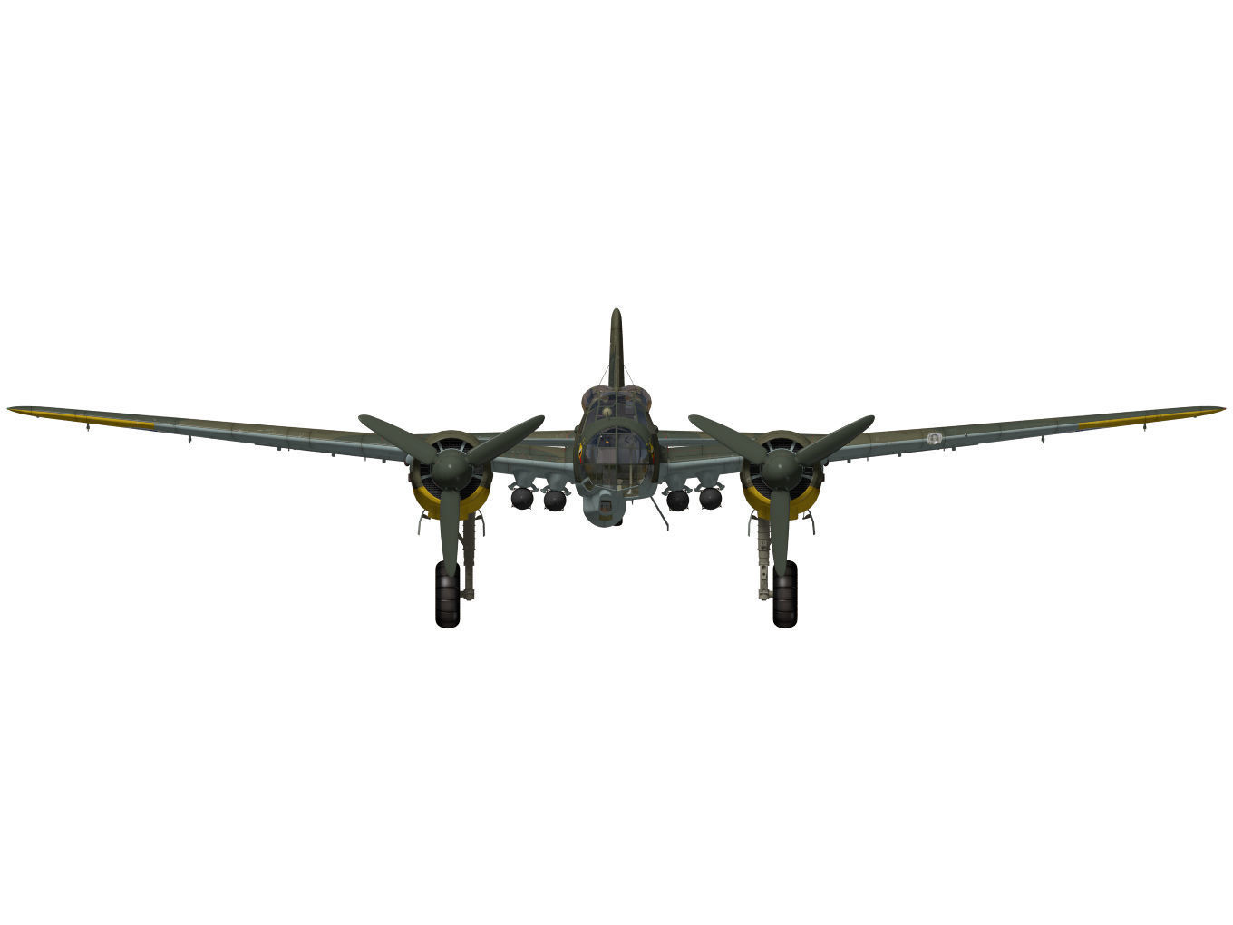 Junkers Ju 88 A-4 3D model_12