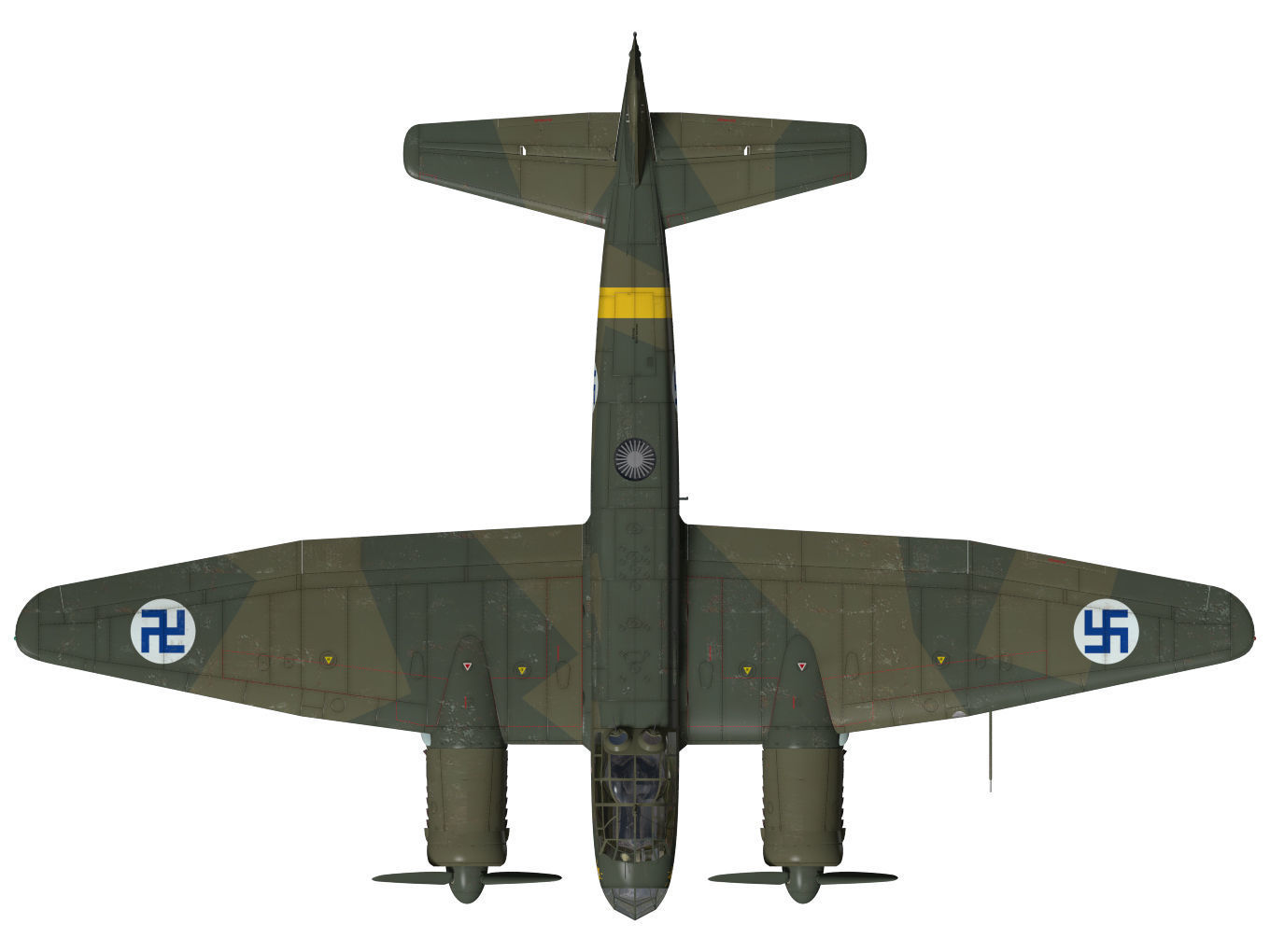 Junkers Ju 88 A-4 3D model_13