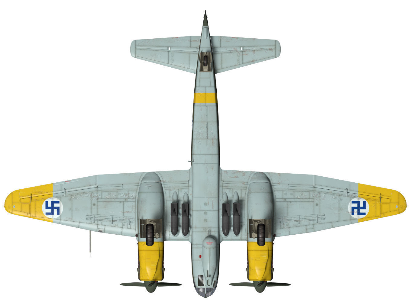 Junkers Ju 88 A-4 3D model_15