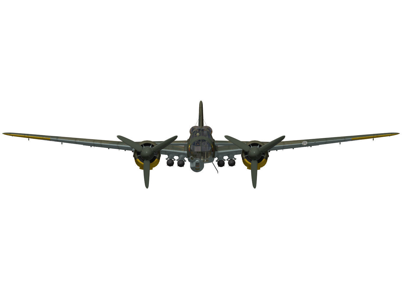 Junkers Ju 88 A-4 3D model_11