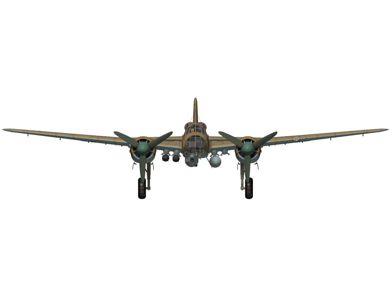 Junkers Ju 88 A-5 3D model_12