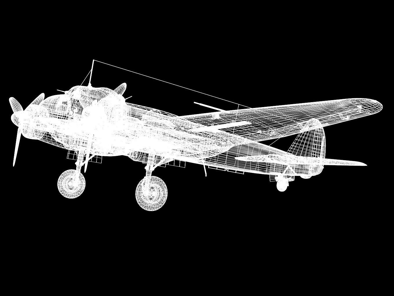 Junkers Ju 88 A-5 3D model_17