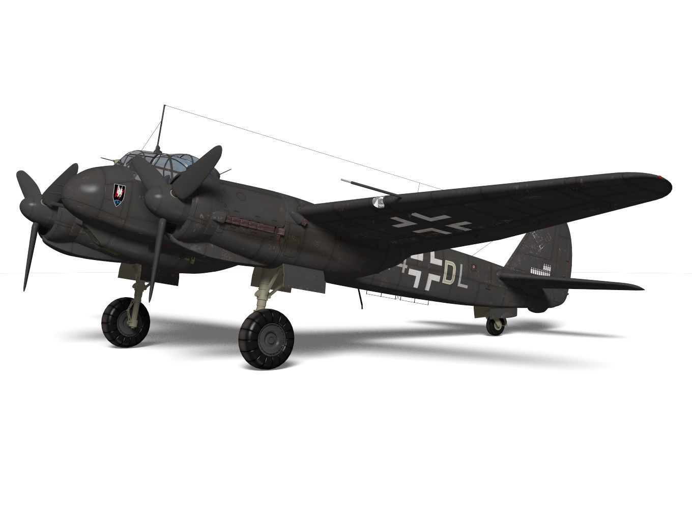 Junkers Ju 88 C-4 3D model_6