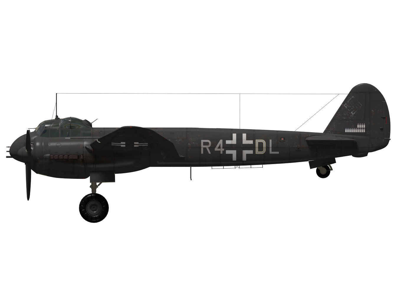 Junkers Ju 88 C-4 3D model_10