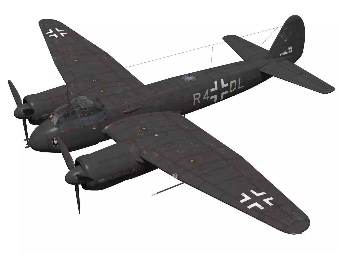 Junkers Ju 88 C-4 3D model_0
