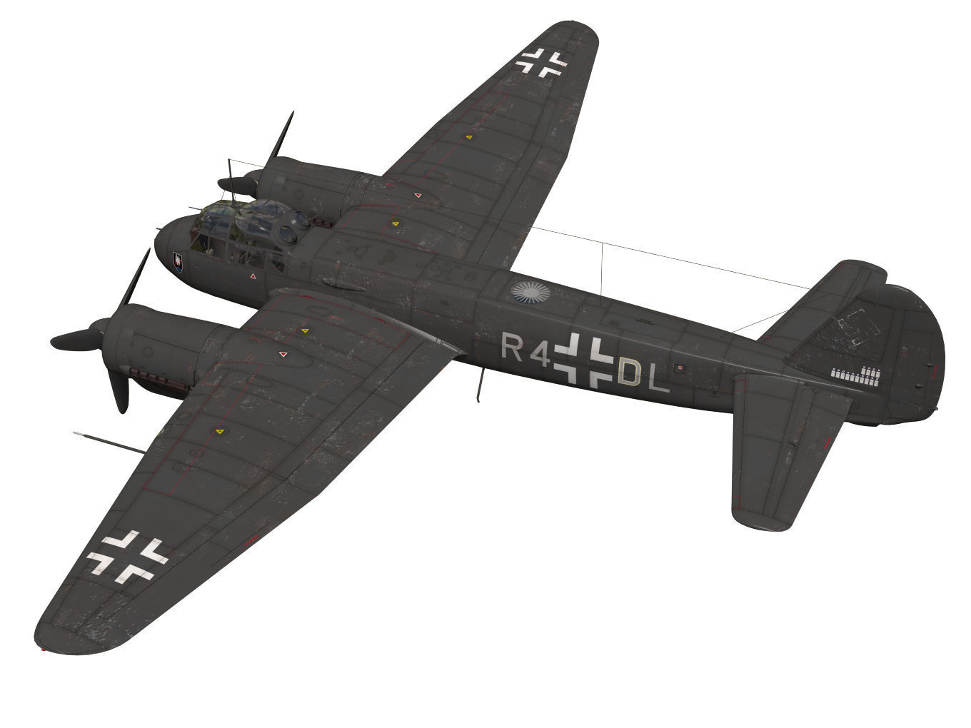 Junkers Ju 88 C-4 3D model_1
