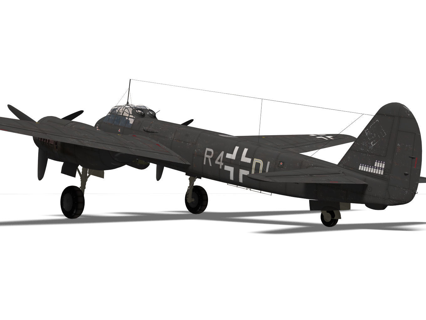 Junkers Ju 88 C-4 3D model_7
