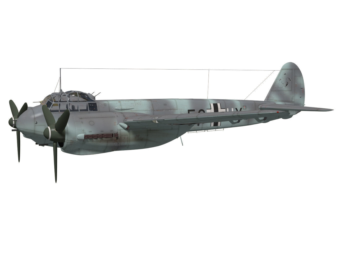 Junkers Ju 88 C-6 3D model_2