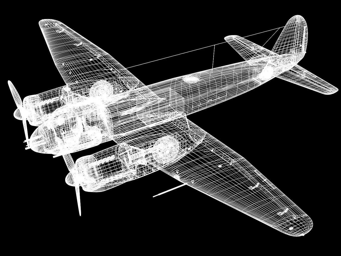Junkers Ju 88 C-6 3D model_16