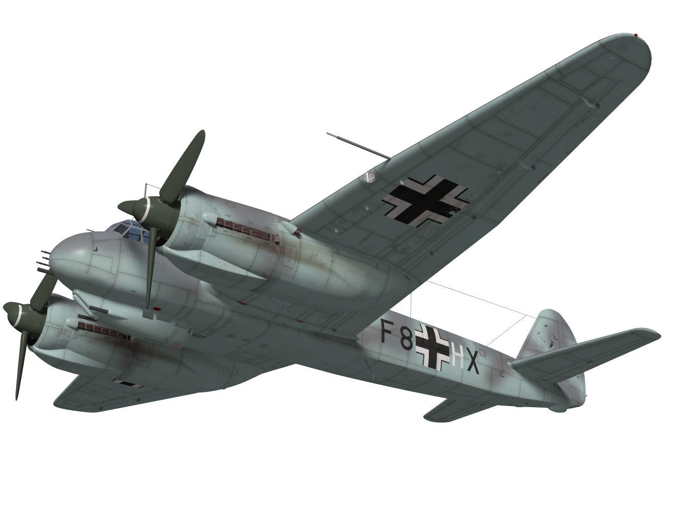 Junkers Ju 88 C-6 3D model_3