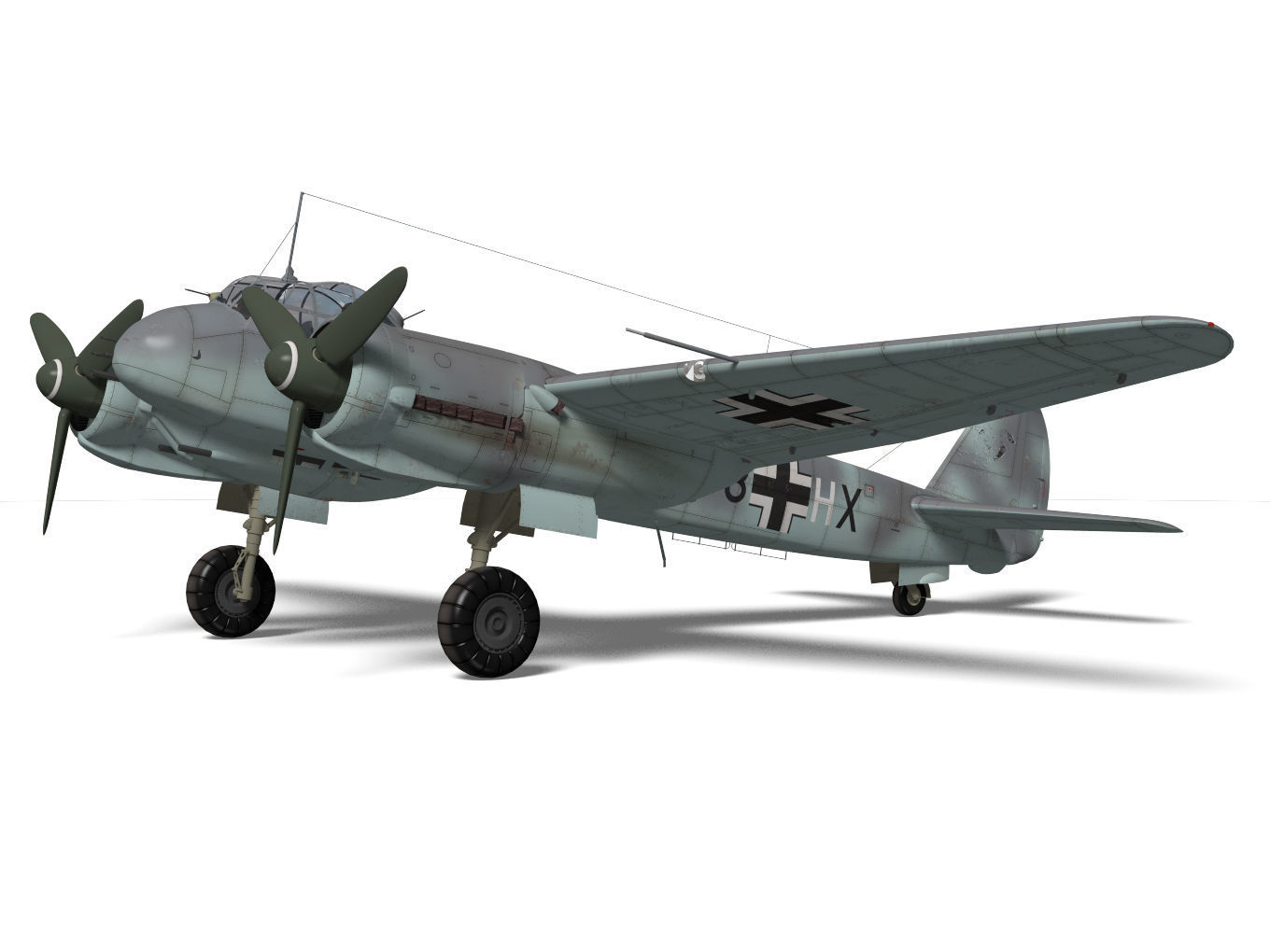 Junkers Ju 88 C-6 3D model_6
