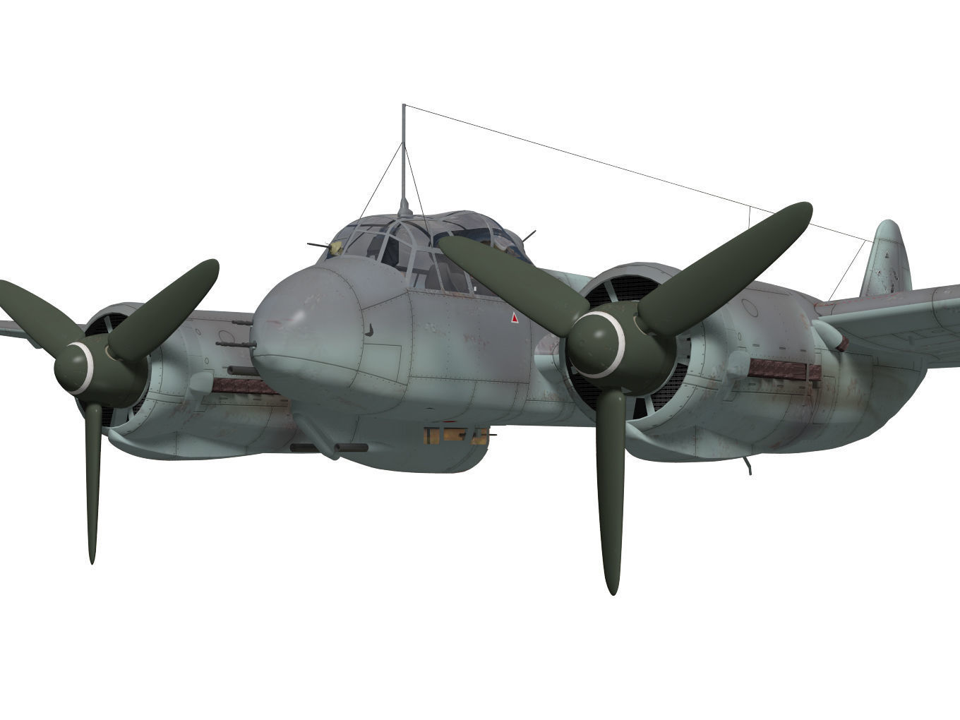 Junkers Ju 88 C-6 3D model_4