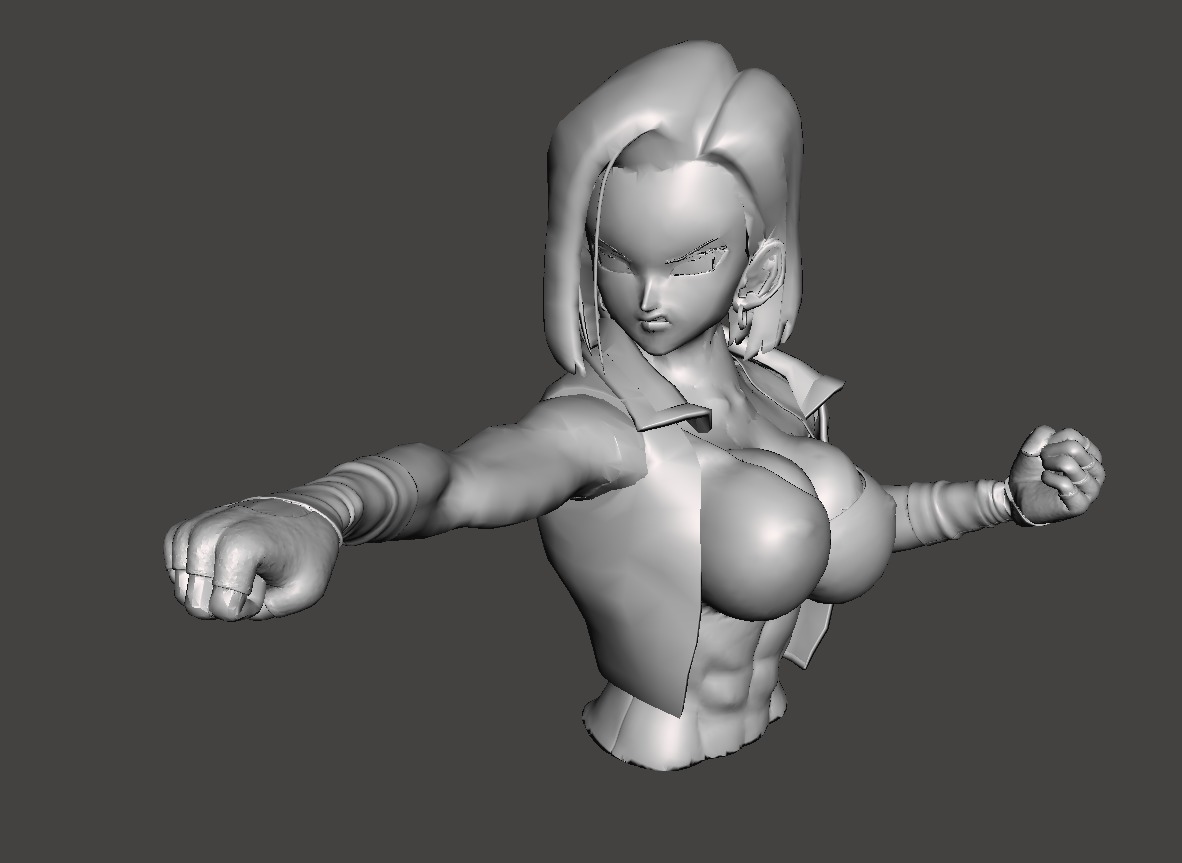 Android 18 Workout - The Whole Set 3D print model_30