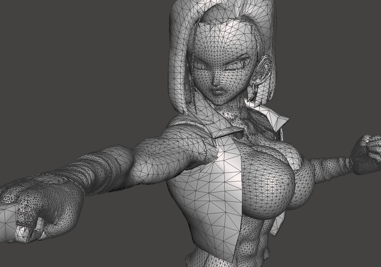 Android 18 Workout - The Whole Set 3D print model_35