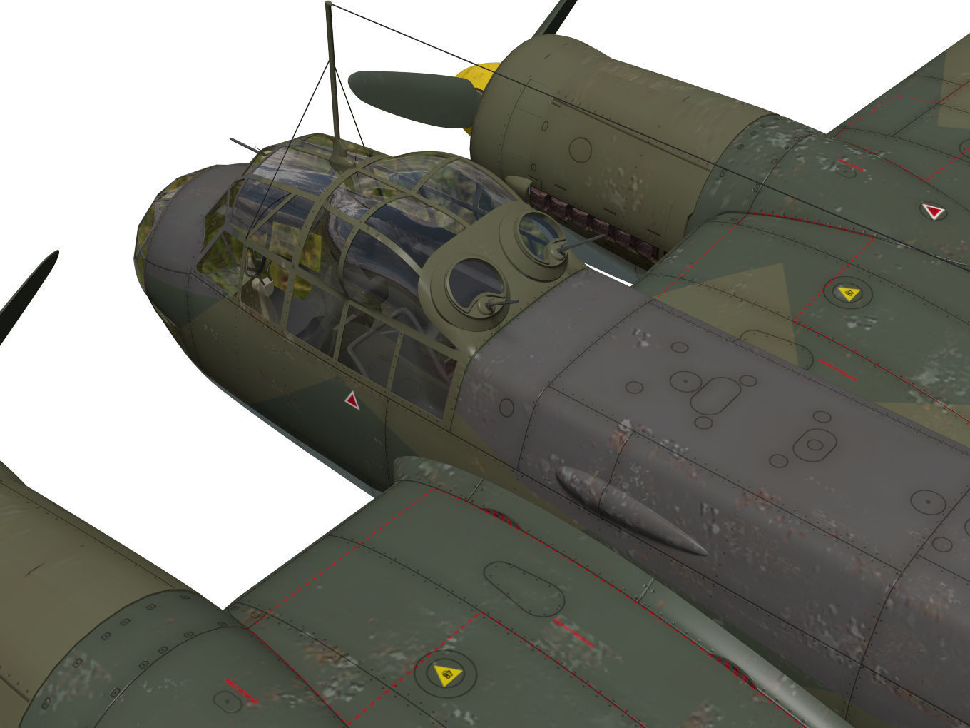 Junkers Ju 88 D-1 3D model_5