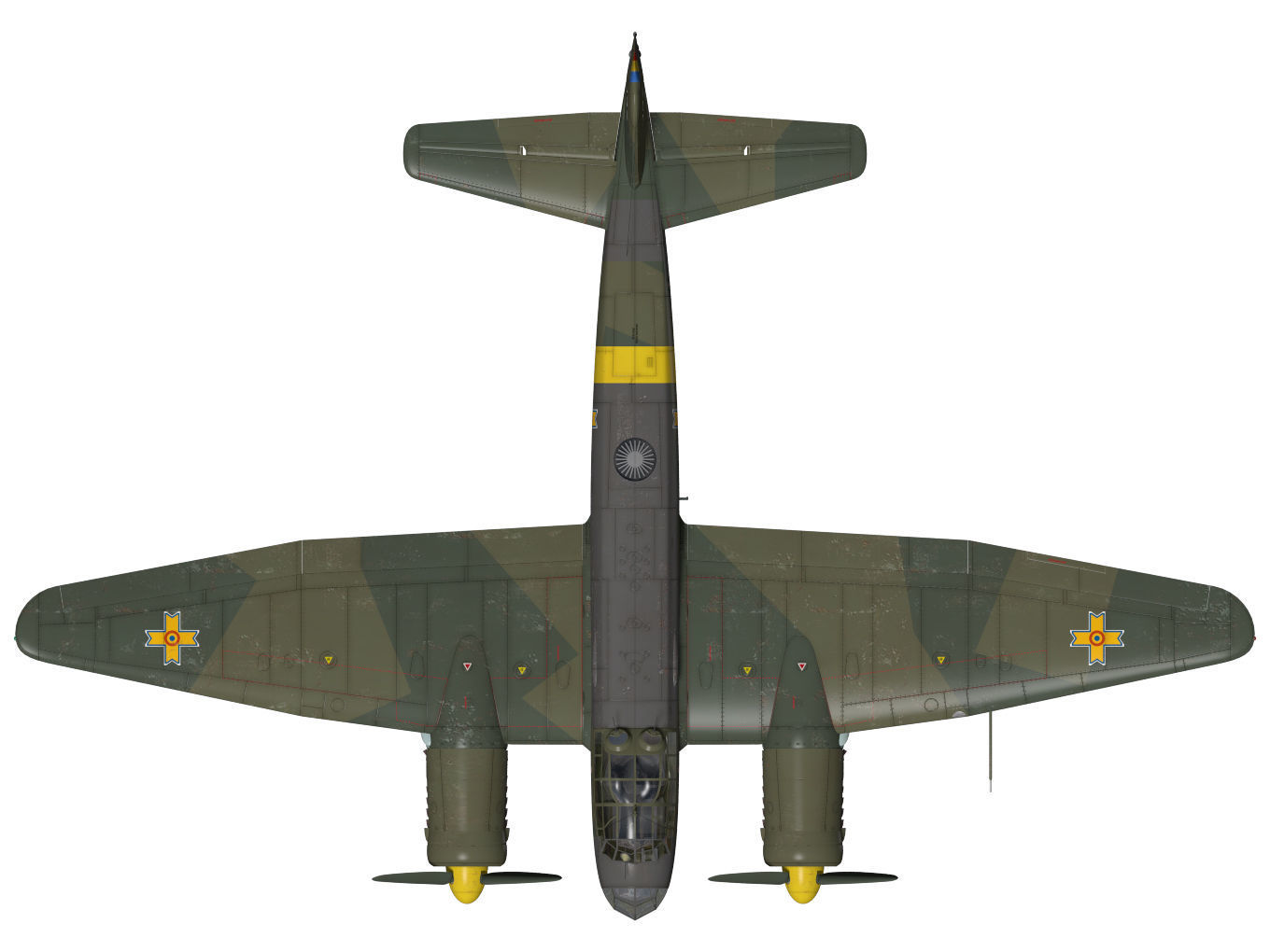 Junkers Ju 88 D-1 3D model_13
