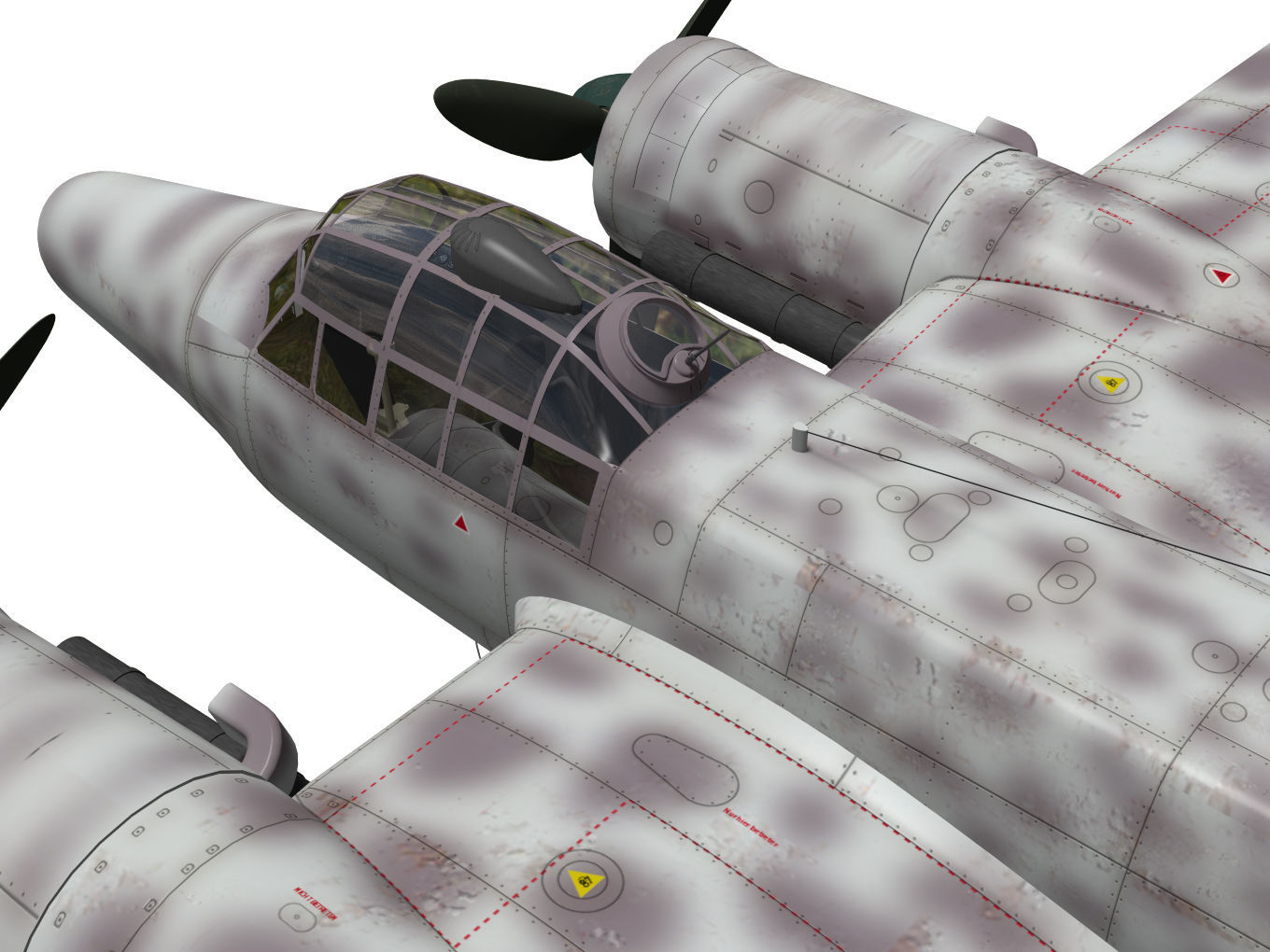 Junkers Ju 88 G-6 3D model_5