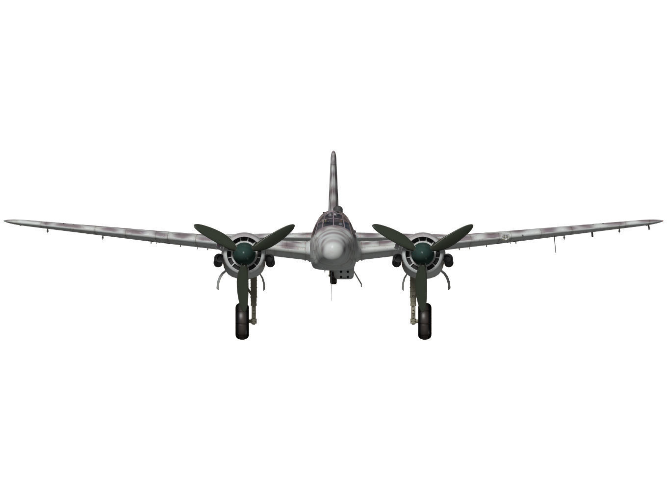 Junkers Ju 88 G-6 3D model_12