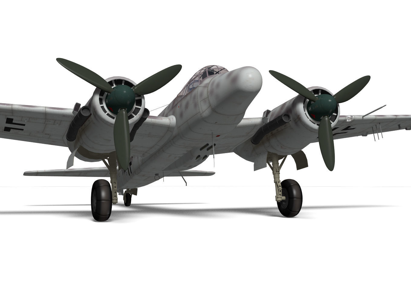 Junkers Ju 88 G-6 3D model_8