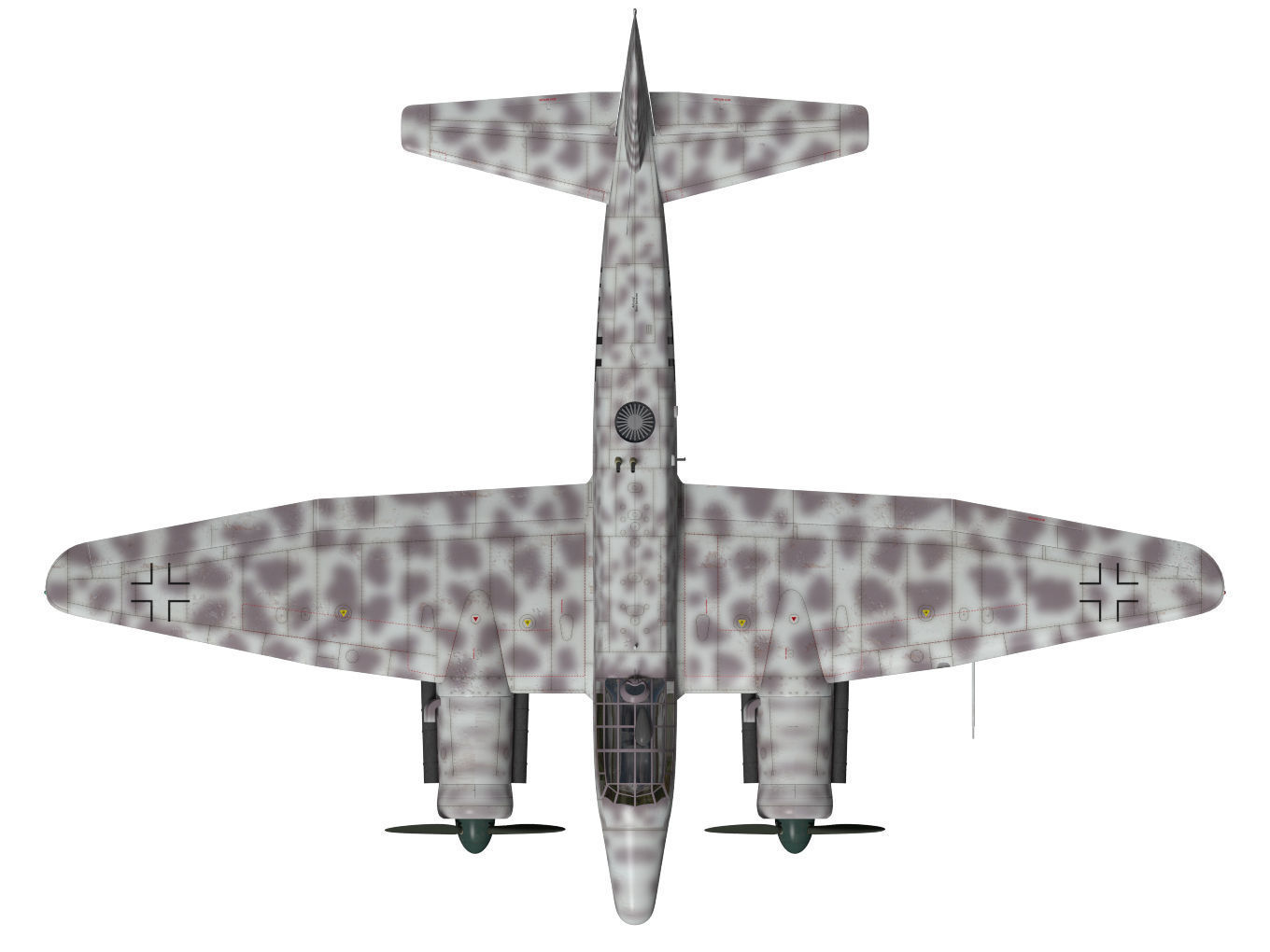 Junkers Ju 88 G-6 3D model_13