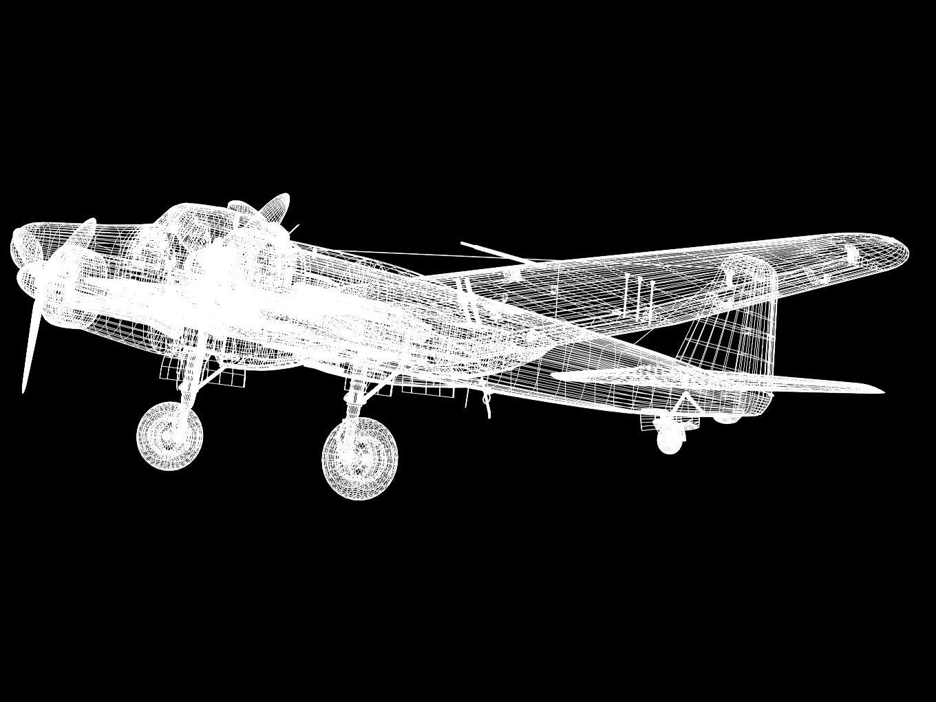 Junkers Ju 88 G-6 3D model_17