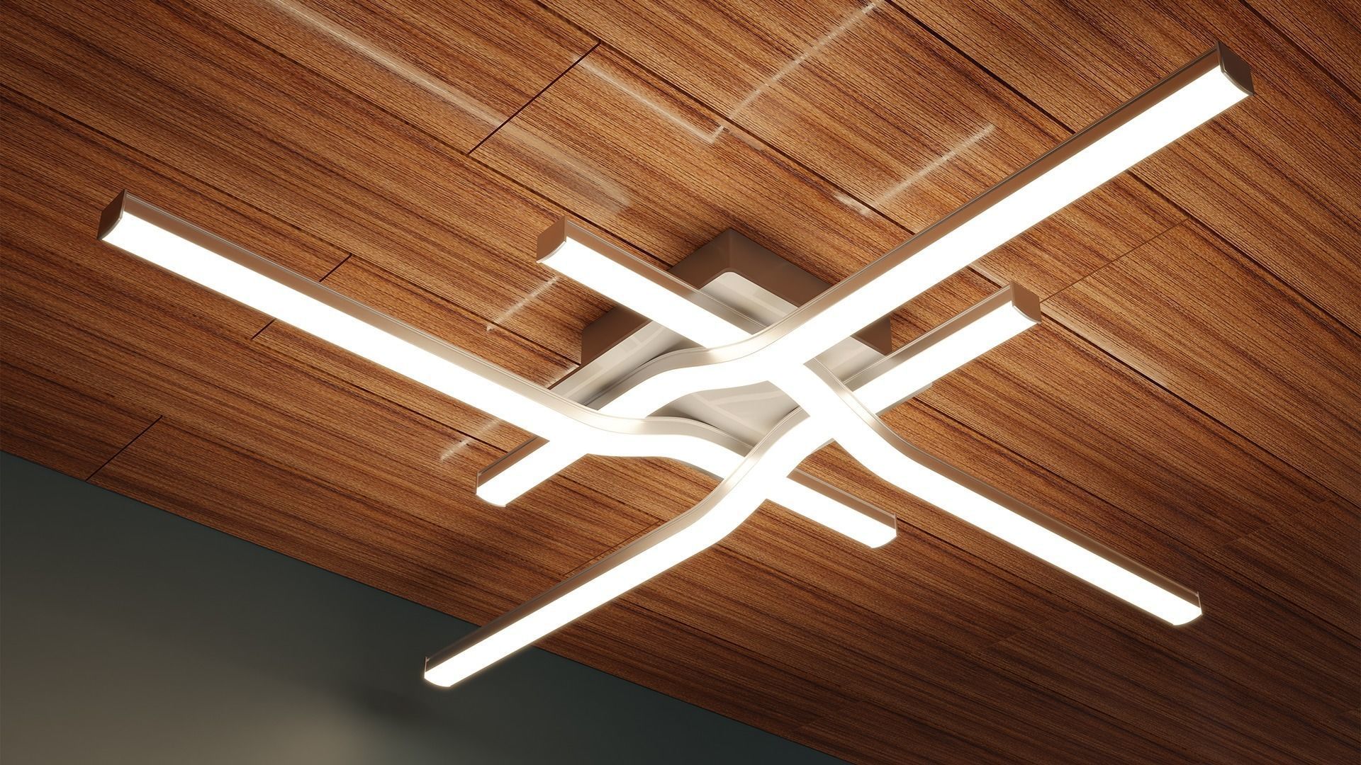 Ceiling LED MESH 01-1621 3D model_2